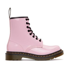 💕Patent pink Doc Martens💕